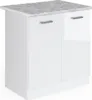 Meuble bas sous-évier Vicco R-Line Blanc Haute brillance Voir les images du produit 1