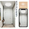ZMH LED Deckenleuchte Schlafzimmer Deckenlampe Rund 25cm Produktbild-Vorschau 4