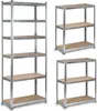 Regał metalowy magazynowy 222 x 90 x 40 cm Humberg HR-814 Produktbild-Vorschau 1