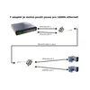 Adattatore a T VALUE, RJ45 1xST/2xBU STP C.5e Anteprima dell’immagine prodotto 6