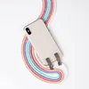 UMHÄNGEHÜLLE + KORDEL für iPhone SE (2020), Farbe:Blau Produktbild-Vorschau 8