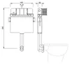 SCHWAB UP WC 199  Zbiornik spłukujący 3/6 l Podgląd zdjęcia produktu 9
