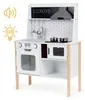 Drevená detská kuchynka + zvuky a svetielka ECOTOYS Náhľad obrázku produktu 1
