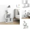 vidaXL Stolik nocny biały 50x30x51,5 cm materiał Podgląd zdjęcia produktu 1