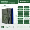 Plane Tarpaulin Light 8x12 m, 65 g/m, Abdeckplane, grün, Produktbild-Vorschau 2
