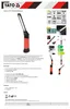 Yato YT-08518, 8 W, LED, 2600 mAh, Schwarz, Freistehende Produktbild-Vorschau 23