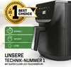 GOURMETmaxx Heißluftfritteuse, 5,5 l - farbiges Produktbild-Vorschau 2