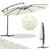 Ombrellone Izrielar 3,5 m beige con manovella, protezione Anteprima dell’immagine prodotto 1