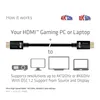 Club3D HDMI-Kabel A -> A 2.1 Ultra High Speed 10K HDR 4m Produktbild-Vorschau 6