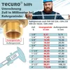 tecuro Raumspar-Winkel 90° - 1 1/2 Zoll Überwurfmutter x Produktbild-Vorschau 6
