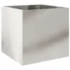 vidaXL Pflanzkübel Silbern 49x47x46 cm Edelstahl Produktbild-Vorschau 7