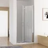 Nischentür 90 x 185 cm Duschabtrennung Duschwand Dusche Produktbild-Vorschau 2
