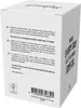 The image shows the side of a white product box with text and logos. Produktbild-Vorschau