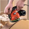 Black&Decker Multischleifer 220W, Autoselect, Koffer KA280K Produktbild-Vorschau 8