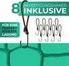 Anhängernetz mit 8 Befestigungshaken 4 x3 m Produktbild-Vorschau 3