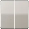 Jung Wippe zweiteilig Jung CD 595 PT platin, 1 Stk. Produktbild-Vorschau 2