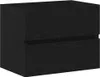 vidaXL Mobile lavello in rovere nero 60x38,5x45 cm Anteprima dell’immagine prodotto 1