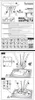 An assembly instruction manual for a round extendable dining table. Produktbild-Vorschau