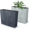 Pot de fleurs autoportant avec insert anthracite URBI CASE Voir les images du produit 6