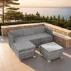 tectake® Rattan Lounge Lignano für 3 bis 4 Personen Produktbild-Vorschau 8