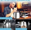Aschenbecher mit Deckel, Edelstahl Aschenbecher für Produktbild-Vorschau 3