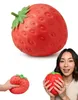 CarpOn Jumbo Erdbeer Squishy – Großer Slow Rising Produktbild-Vorschau 1
