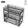 A diagram of a triple bunk bed with dimensions indicated. Produktbild-Vorschau
