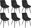 Dazhom (6 St) Esszimmerstühle Polsterstuhl,Samt, Produktbild-Vorschau 1