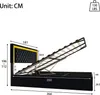 Hydraulisches Boxspringbett 180x200cm LED-Bettrahmen Produktbild-Vorschau 7