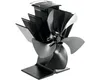 Kaminofenventilator Aduro wärmebetrieben schwarz Produktbild-Vorschau 1