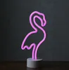 LED NEON Figur FLAMINGO - Neonlicht - H: 30cm - Batterie Produktbild-Vorschau 5