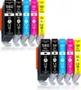 A collection of compatible ink cartridges for a printer. Produktbild-Vorschau