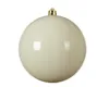 Unzerbrechliche Weihnachtskugel 14cm Weiß - Glänzend & Produktbild-Vorschau 1