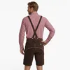 Bohmberg Herren Trachten Lederhose kurz aus echtem Produktbild-Vorschau 9