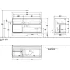 Villeroy & Boch F701HGHG Waschbeckenunterschrank Finion F70 Produktbild-Vorschau 3