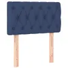 vidaXL Kopfteil Blau 80x7x78/88 cm Stoff Produktbild-Vorschau 1