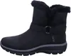 Skechers Slip-Ins Relaxed Fit  Enkellaarsjes Plat - Zwart - Voir les images du produit 24