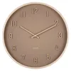 WANDUHR Nervadura - Braun - 40,8/40,8/ cm Produktbild-Vorschau 2