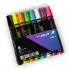 Ein Set Bunter Kreidemarker für Glas - Bunt Neonfarben - 8 Produktbild-Vorschau 3