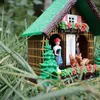 Wetterhaus Thermometer Schwarzwald 02 Dach grün mit Reh Produktbild-Vorschau 10