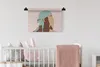 MuchoWow® Wandteppich Wandbehang Sommer - Frau - Kopftuch - Produktbild-Vorschau 2