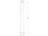 Globo Lighting Außenleuchte Edelstahl anthrazit, 1x E27 Produktbild-Vorschau 4
