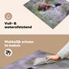 KitchenYeah© Herdabdeckplatte Fasan - Blumen - Vogel , Produktbild-Vorschau 2