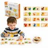 VIGA Drevené puzzle Nakŕm zvieratko Čo jedia zvieratká Náhľad obrázku produktu 12