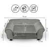 Mg Design Hunde Bett, Katzen Bett grau - Sofa für Hund, mit Produktbild-Vorschau 5