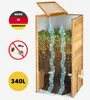 SUPERCOMP Holzkomposter Rattensicher mit Deckel, Produktbild-Vorschau 1