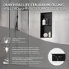LuxeBath Nástenná nika dvojitá z nehrdzavejúcej ocele, Náhľad obrázku produktu 4