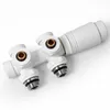 S'AFIELINA Set multiblock per raccordo radiatore, bianco (1 Anteprima dell’immagine prodotto 1