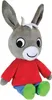 A plush toy donkey sitting down. Produktbild-Vorschau