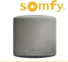 A gray Somfy access receiver is shown against a white background, with the Somfy logo above. Produktbild-Vorschau